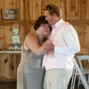 Quad amputee dances with son at wedding, mother-son dance, One Exceptional Life