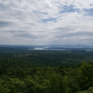 Castle in the Clouds view, scenic New Hampshire