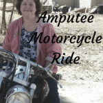 quad amputee motorcycle rider, quad amputee on bike