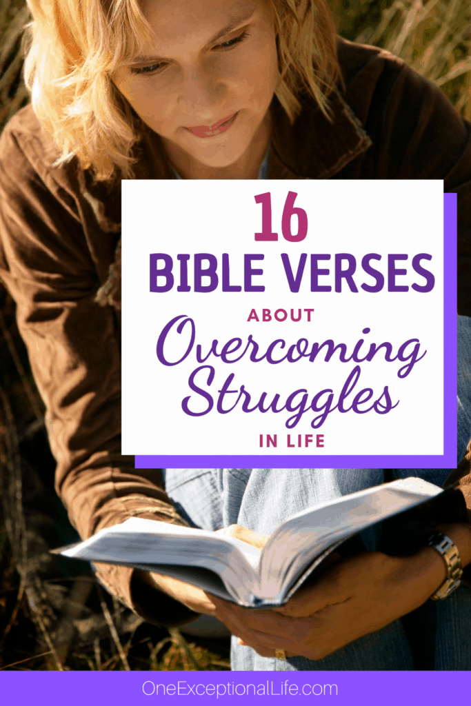 16 Powerful Bible Verses About Overcoming Struggles In Life