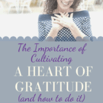 smiling woman, hands over heart, heart of gratitude