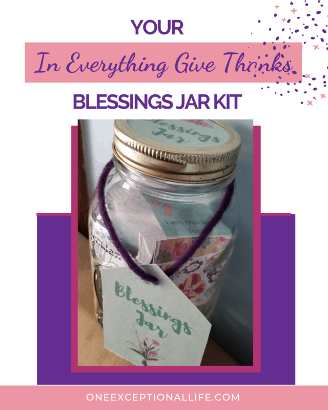 blessings jar cover page