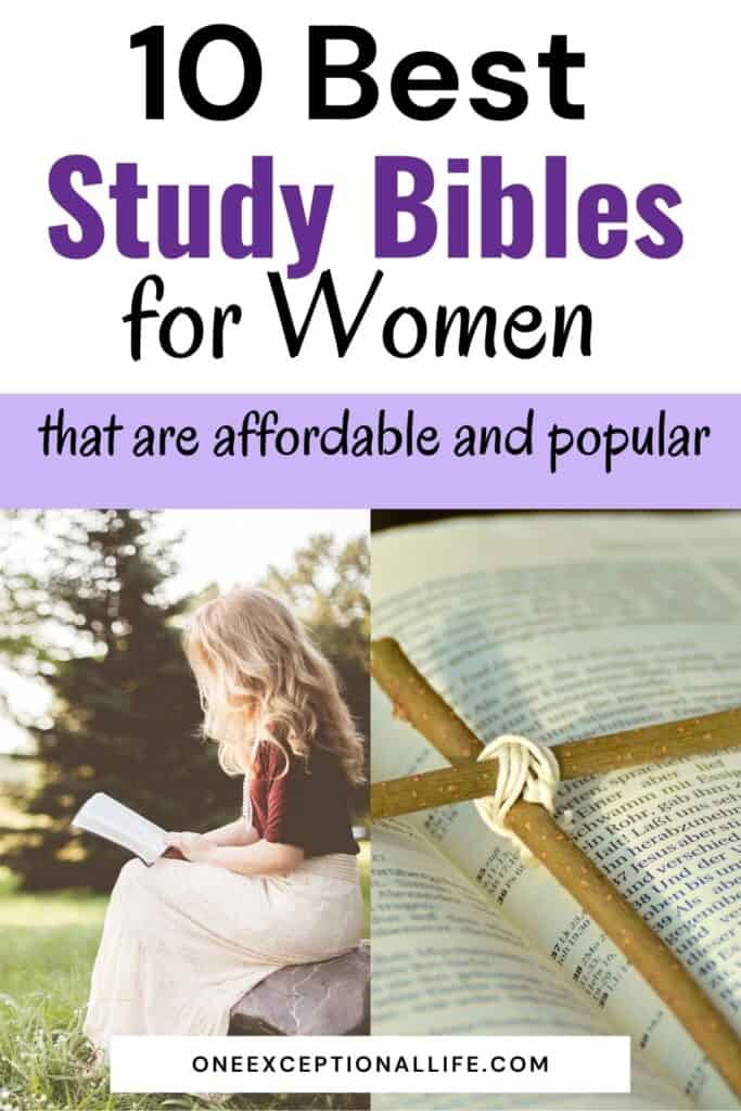 Affordable & Popular Best Study Bibles For Women (2023)