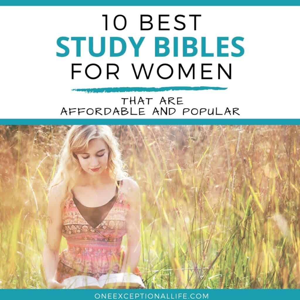 Affordable & Popular Best Study Bibles For Women (2024)
