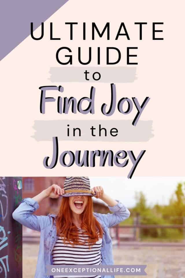 redhead smiling joyfully with hat, Find Joy in the Journey