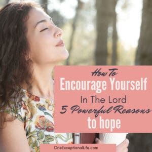 How To Encourage Yourself In The Lord: 5 Powerful Reasons …