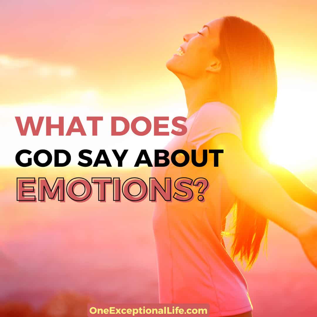 Emotions in the Bible: What does God say about our emotions?