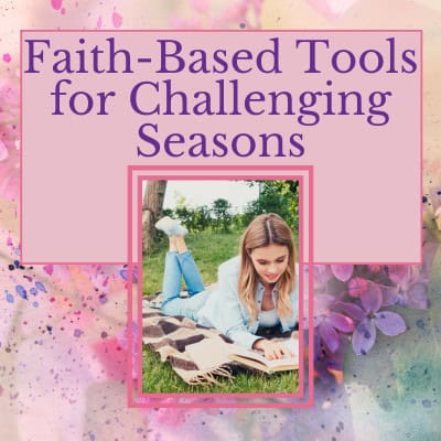 Start Here - One Exceptional Life 2 Faith-Based Tools for Challenging Seasons, woman in grass reading bible